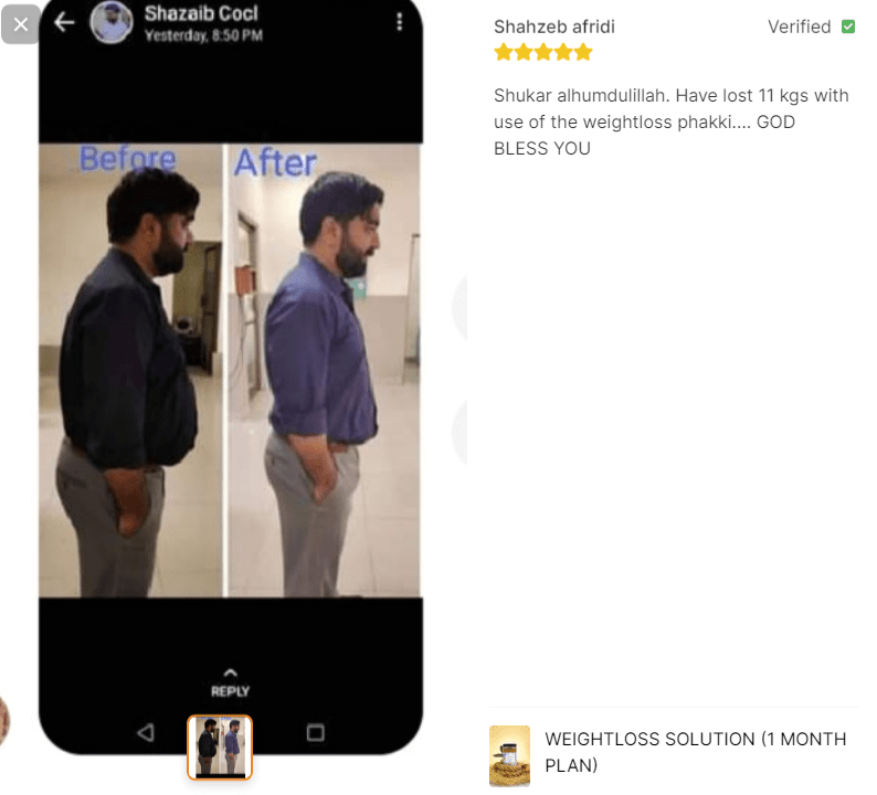Dr Rubina Fawad One Month Solution